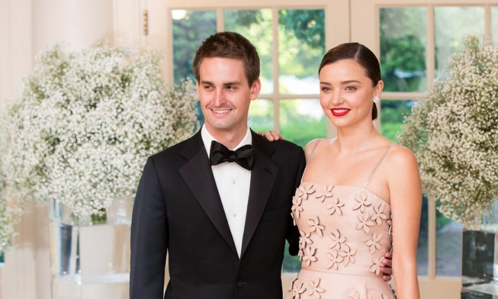 Evan Spiegel Miranda Kerr