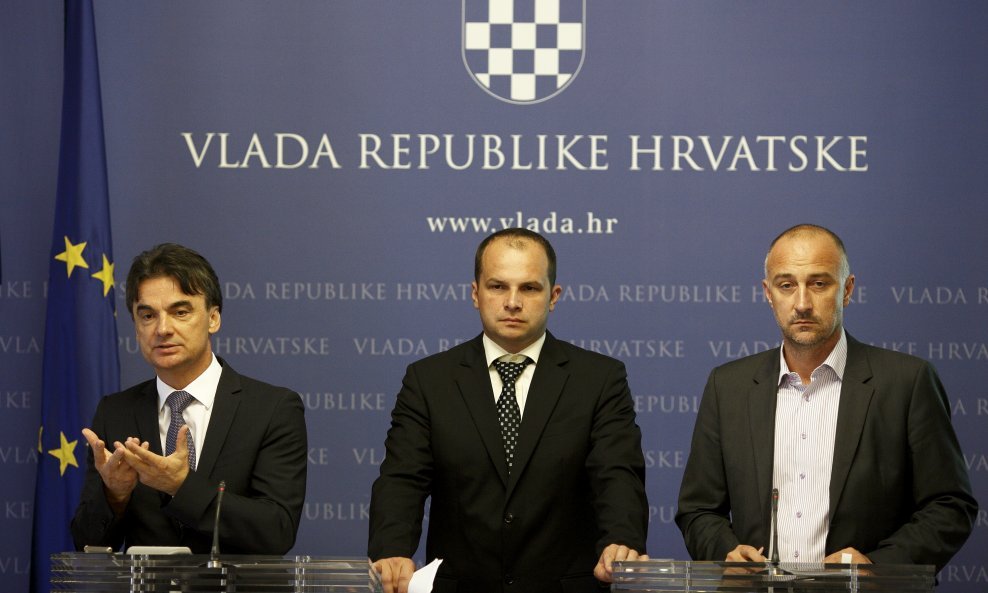 Branko Grčić, Siniša Hajdaš Dončić i Ivan Vrdoljak