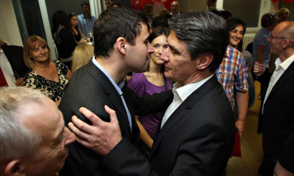 Davor Bernardić i Zoran Milanović