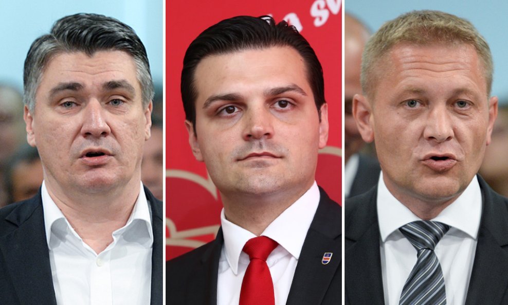 Zoran Milanović, Dragan Vulin, Krešo Beljak