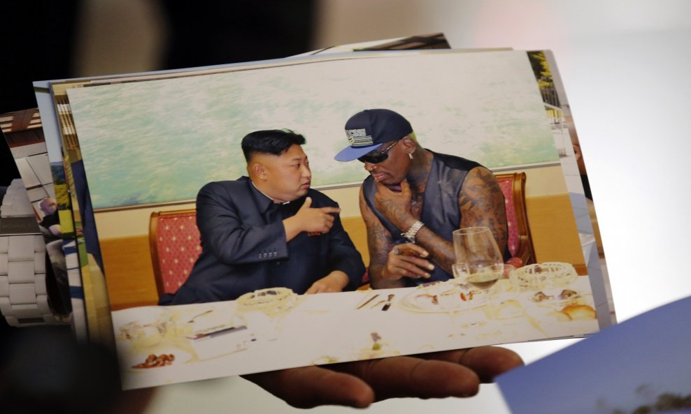 Dennis Rodman i Kim Jong-un