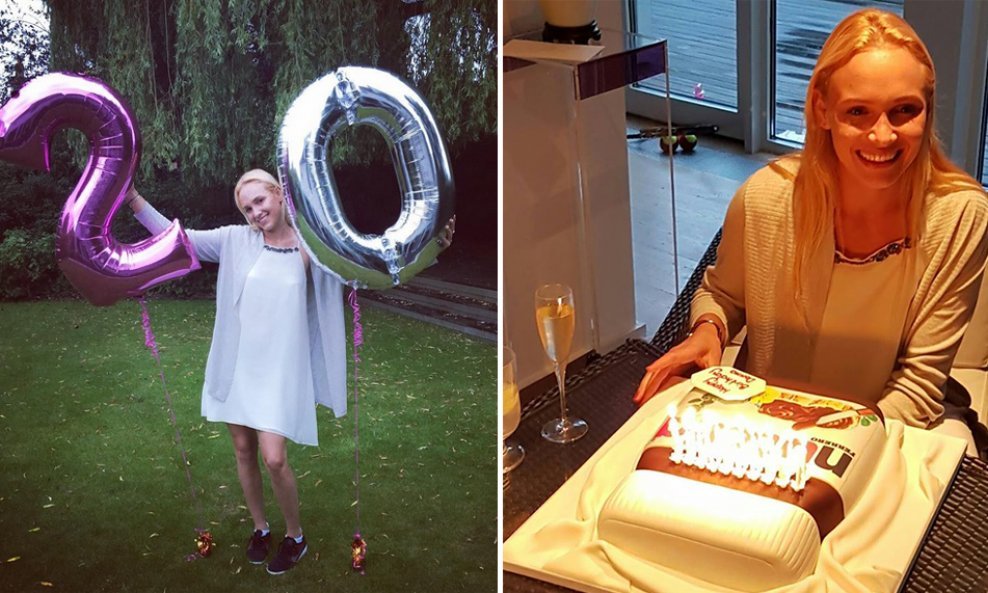 Svoj 20. rođendan Donna je slavila u Londonu 