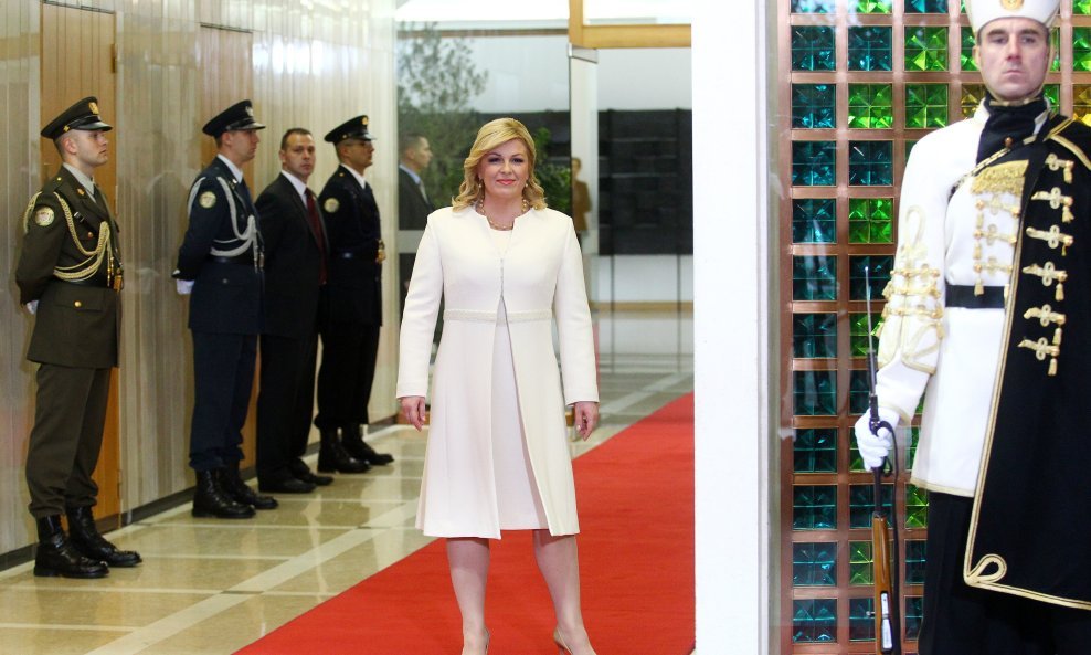 Kolinda Grabar Kitarović na Pantovčaku