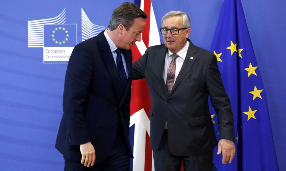 David Cameron i Jean-Claude Juncker