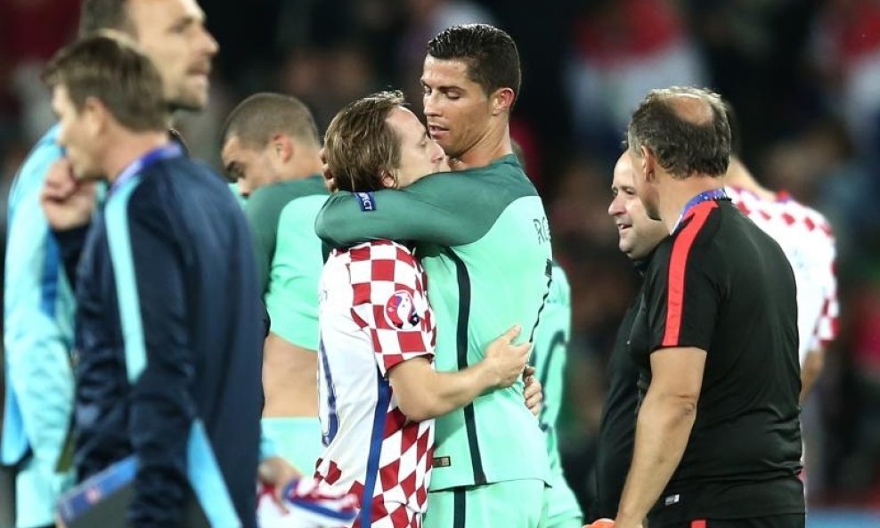 Cristiano Ronaldo i Luka Modrić