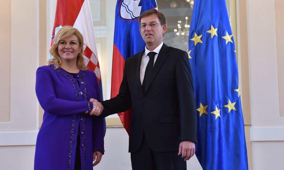 Kolinda Grabar Kitarović i Miro Cerar