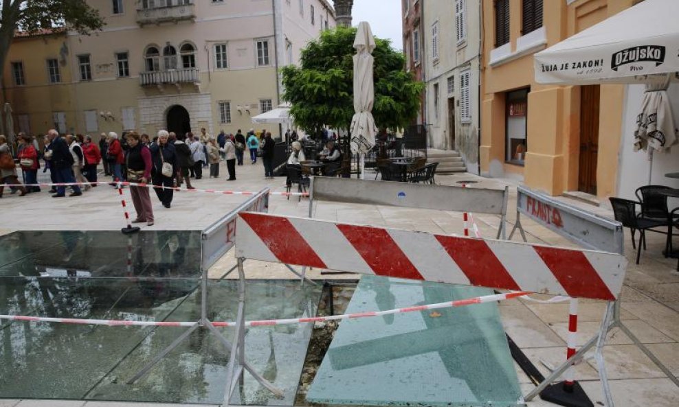 zadar trg petra zoranića