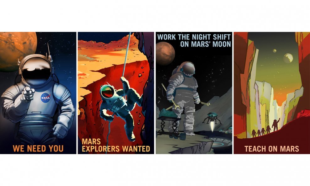 Posteri NASA Mars