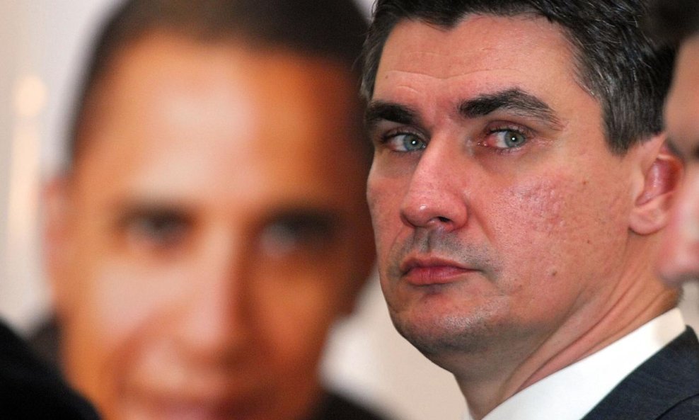 Zoran Milanović i Barack Obama