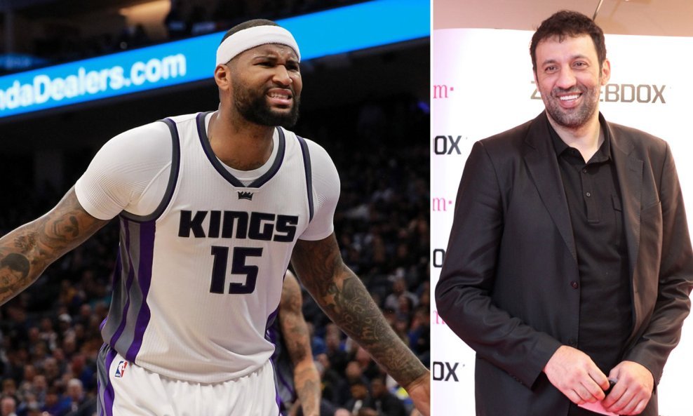 DeMarcus Cousins i Vlade Divac