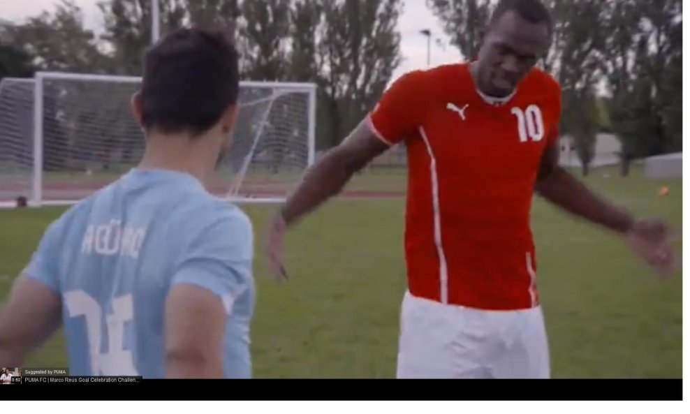 Usain Bolt Sergio Aguero