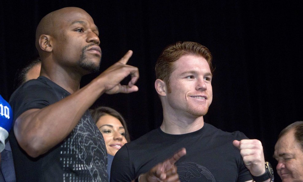 Floyd Mayweather Jr. i Canelo Alvarez