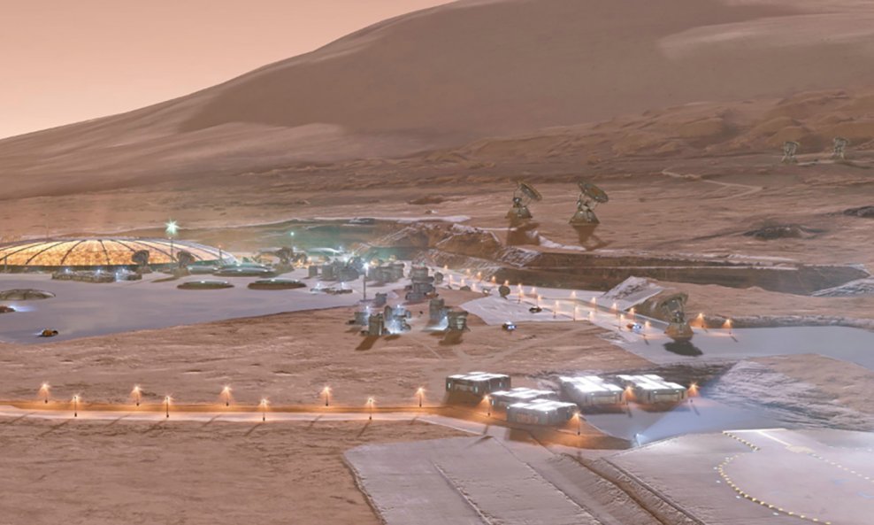 Project Eagle je realistična interaktivna simulacija baze na Marsu
