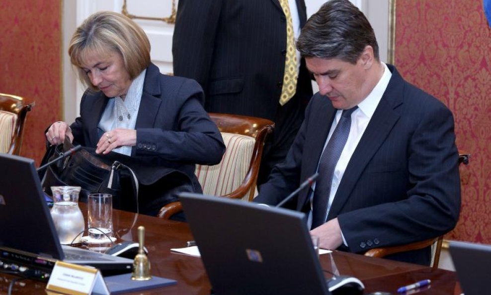 Vesna Pusić Zoran Milanović vlada