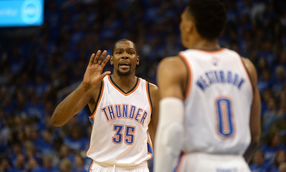 Kevin Durant i Russell Westbrook