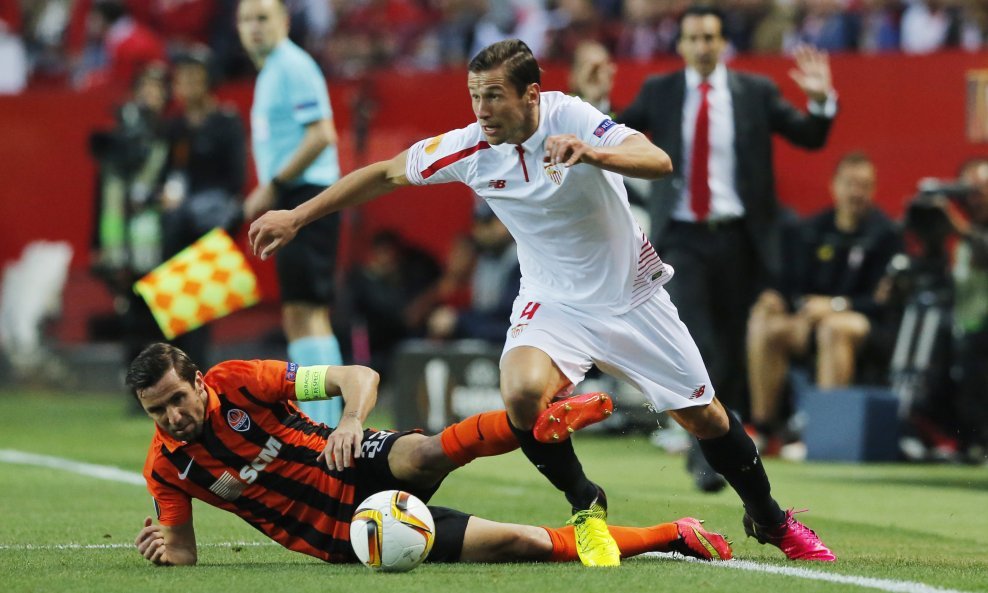 Grzegorz Krychowiak i Darijo Srna