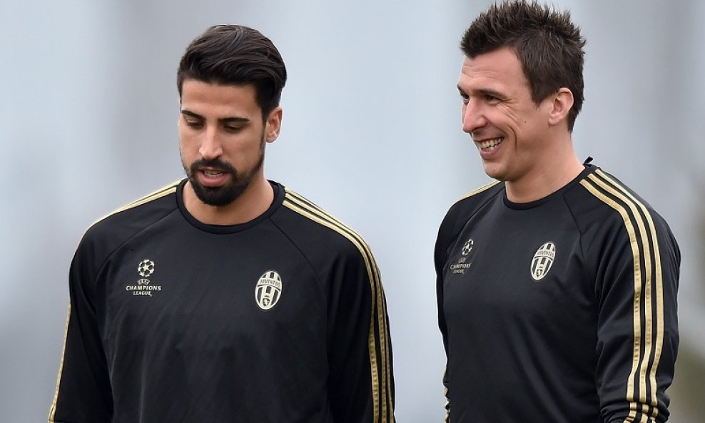Sami Khedira Mario Mandžukić