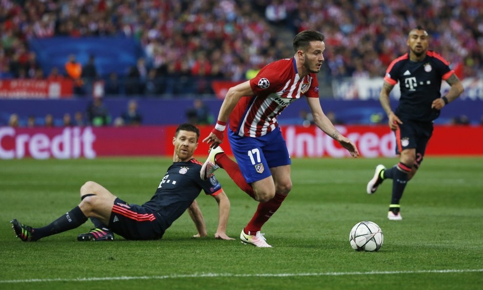 Saul Niguez Atletico Madrid Bayern