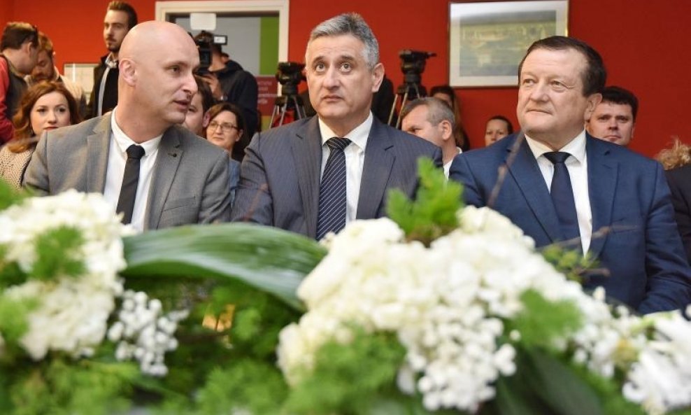 Tomislav Tolušić, Tomislav Karamarko, Damir Boras