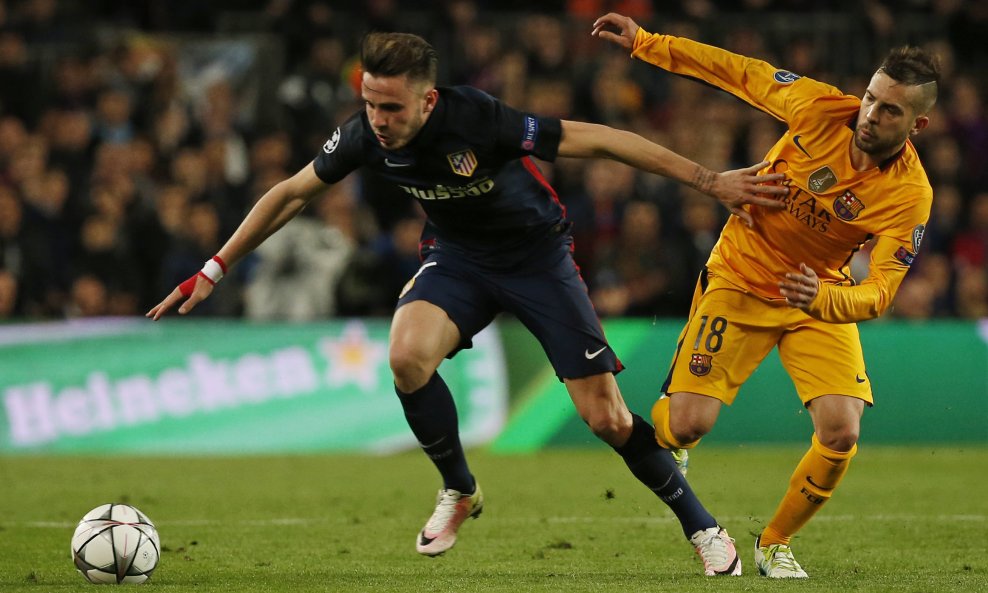 Saul Niguez i Jordi Alba
