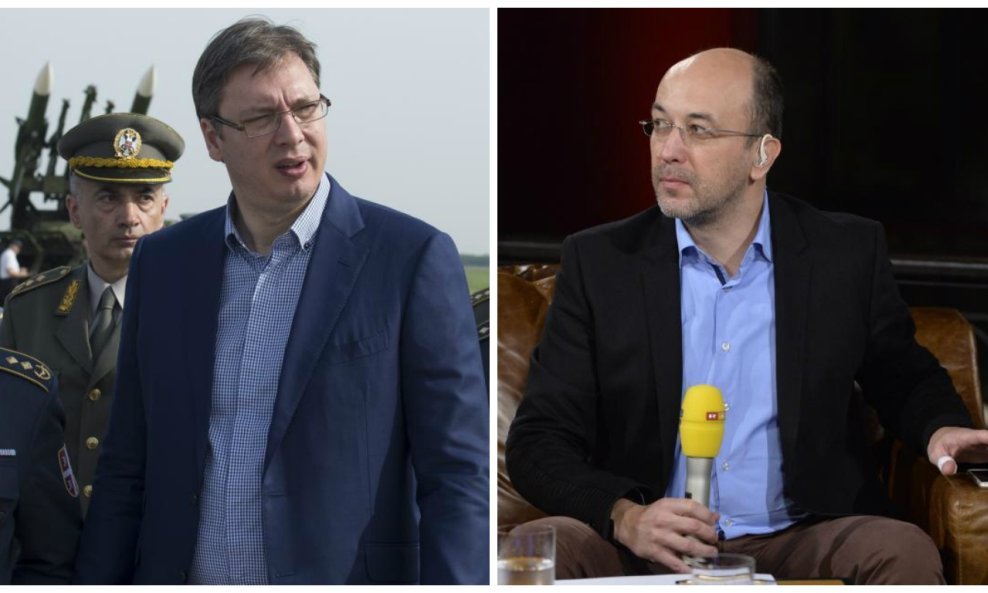 Aleksandar Vučić i Krešimir Macan