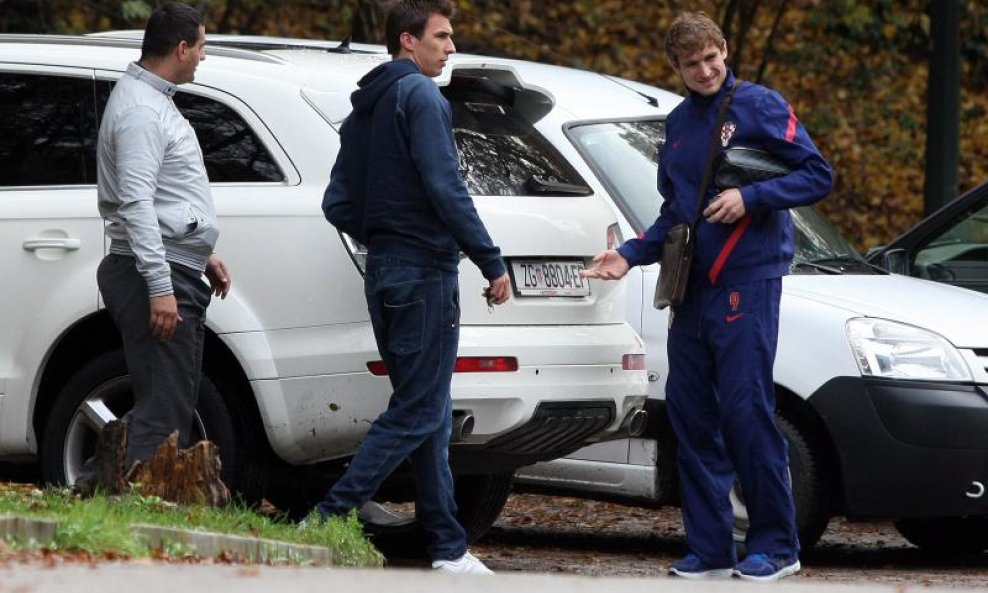 Mario Mandžukić i Nikica Jelavić