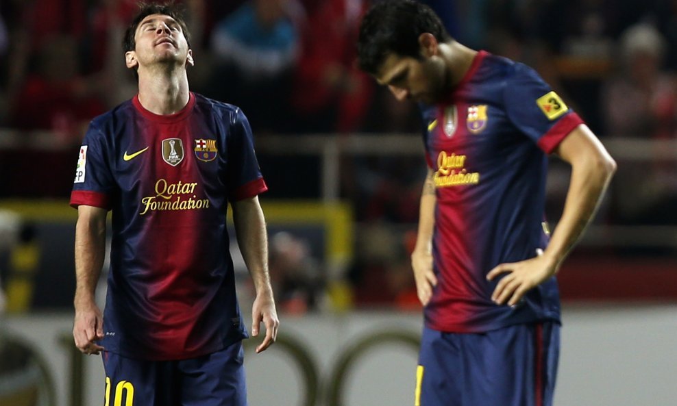 Lionel Messi i Cesc Fabregas