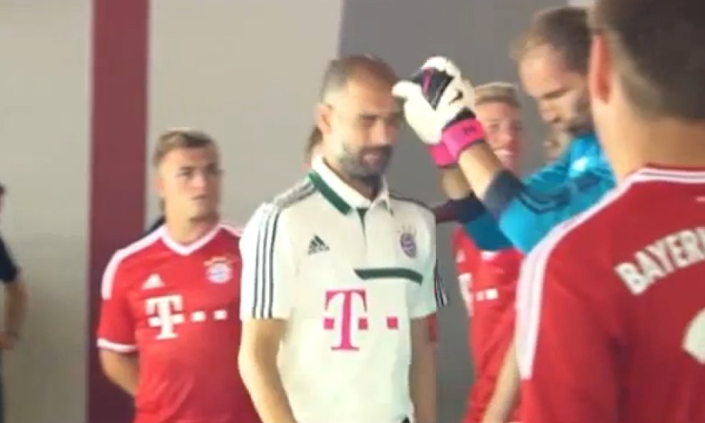 Pep Guardiola i Tom Starke