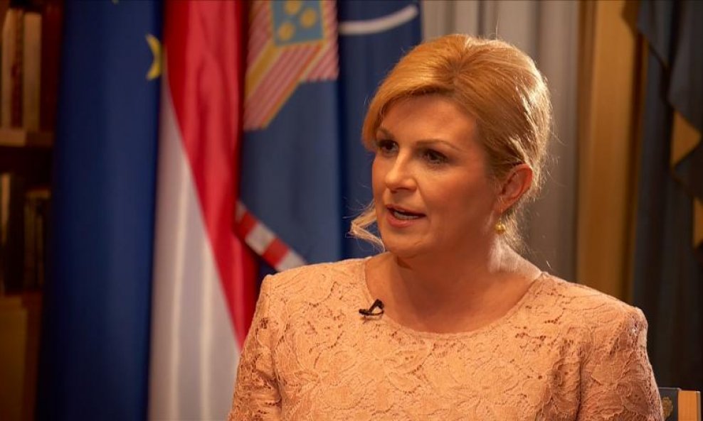 Grabar Kitarović na televiziji se pohvalila da je Hrvatskoj donijela zajedništvo.