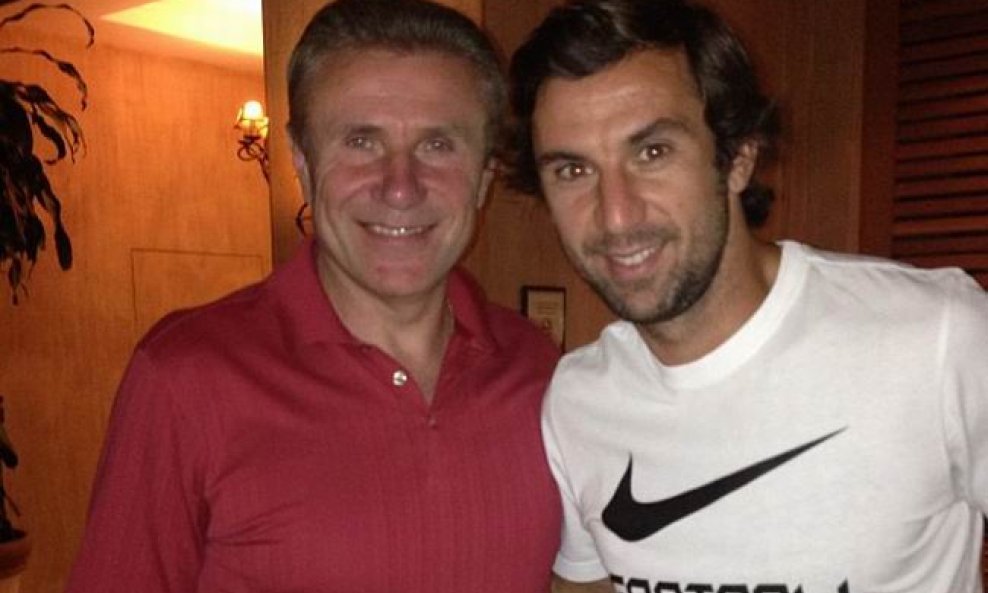 Darijo Srna i Sergej Bubka