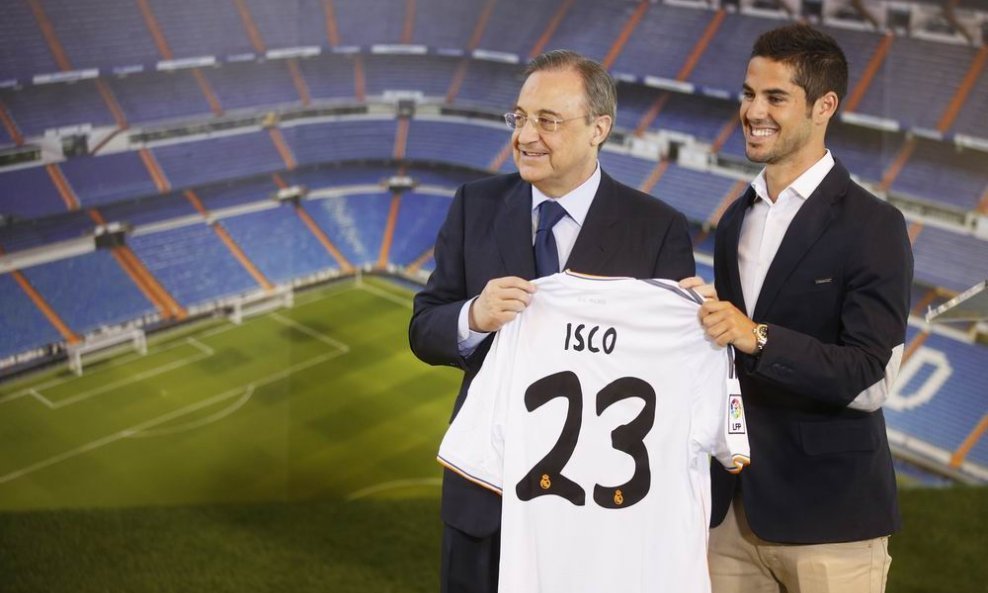 Isco i Florentino Perez