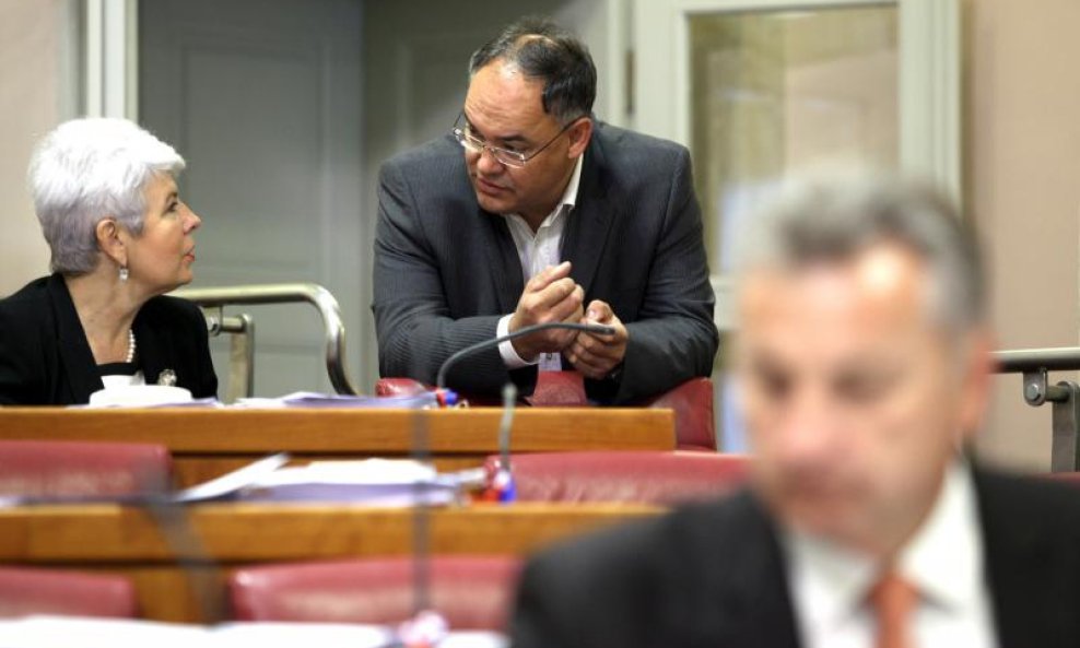 Jadranka Kosor i Damir Kajin