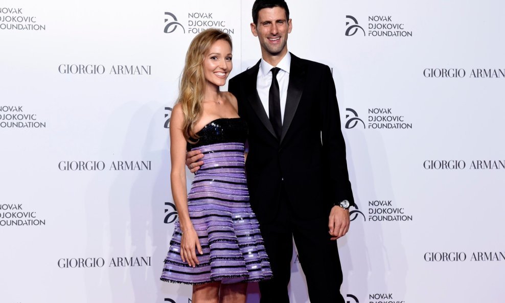 Jelena i Novak Đoković