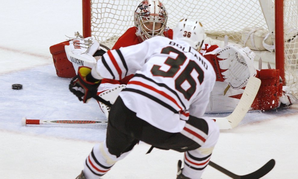 Jimmy Howard i Dave Bolland