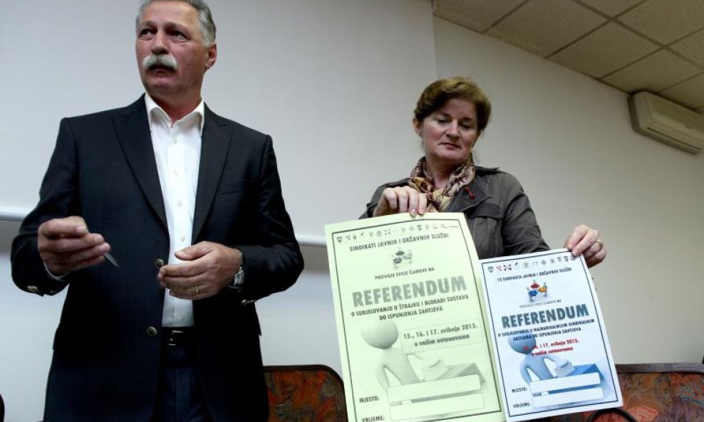 Sindikalni poziv na referendum
