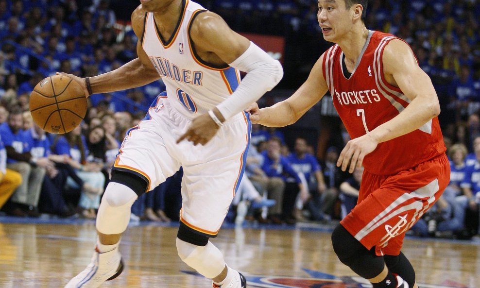 Russell Westbrook i Jeremy Lin
