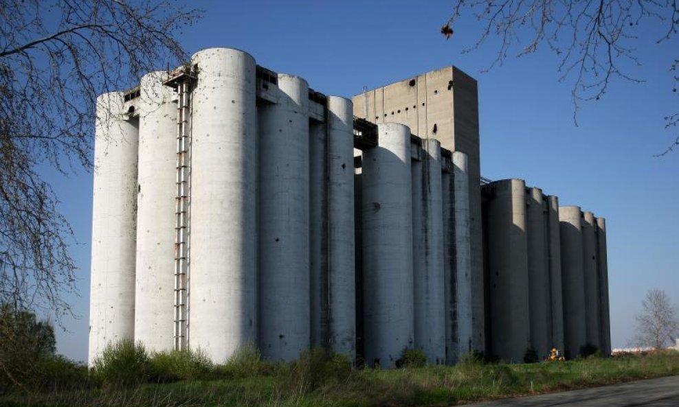 Silos u kojem se nalazila bomba