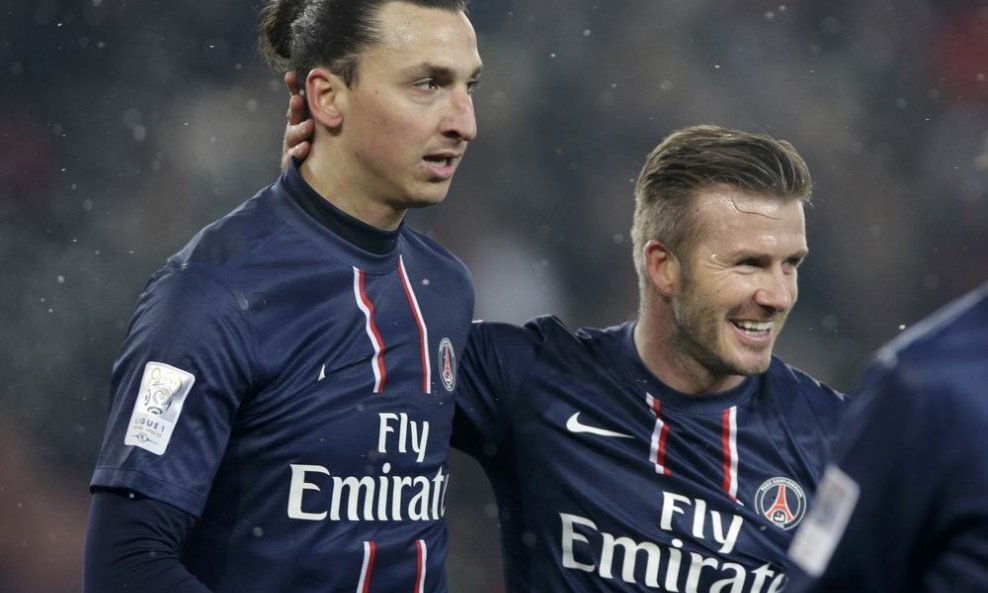 David Beckham Zlatan Ibrahimović (PSG)