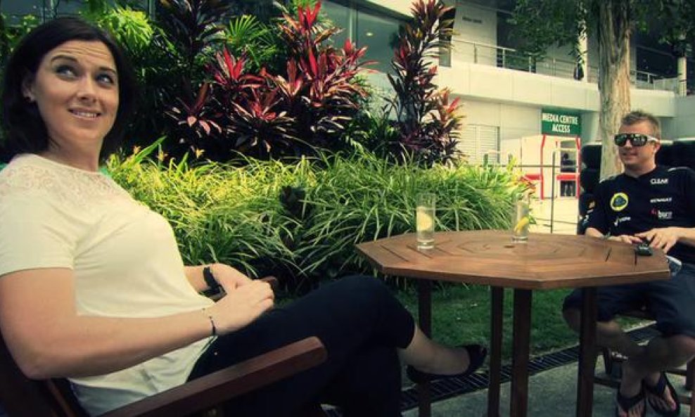 McKenzie i Kimi Raikkonen