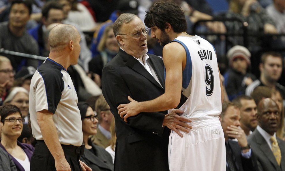 Rick Adelman i  Ricky Rubio