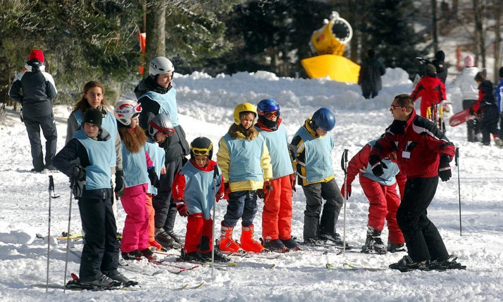 SKIJANJE SLJEME ŠKOLA SKIJANJA