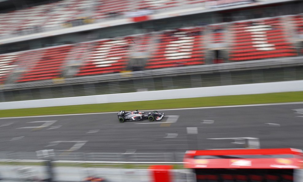 Formula 1 u Barceloni na treningu