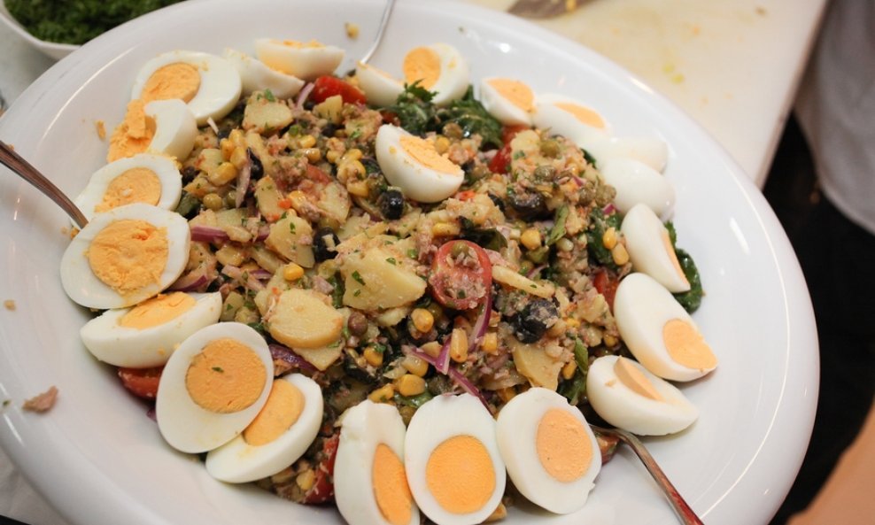 Nicoise salata sa Rio Mare tunom