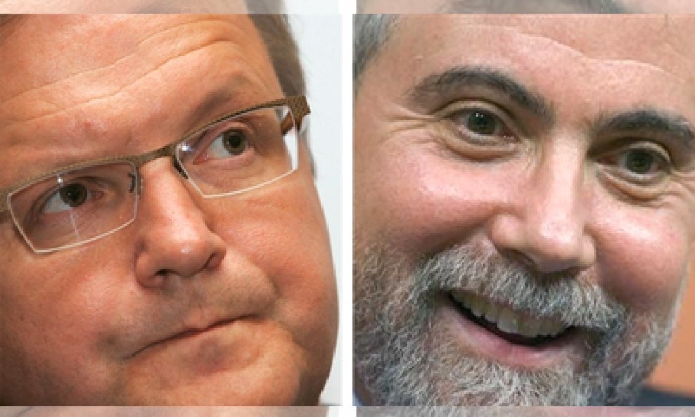 Olli Rehn i Paul Krugman spojka