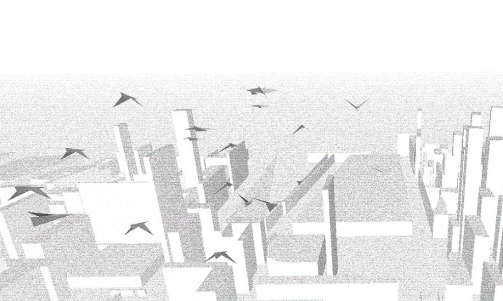 Boids and Buildings Screenshot