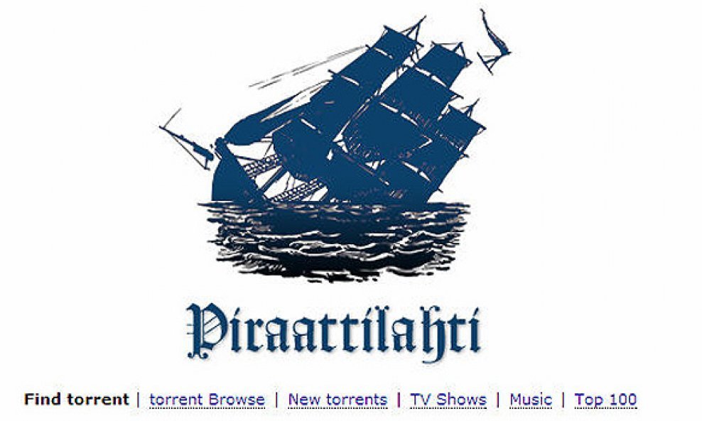 piratizirani Pirate Bay
