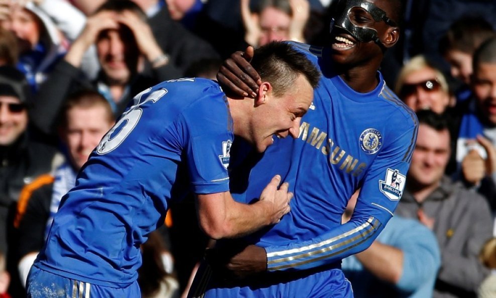 John Terry i Demba Ba