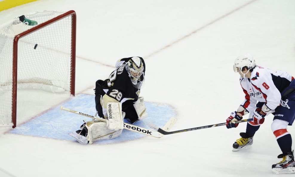 Marc-Andre Fleury i Aleks Ovečkin