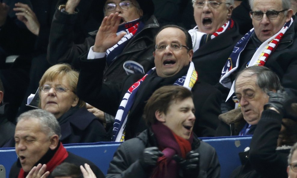 Angela Merkel i Francois Hollande