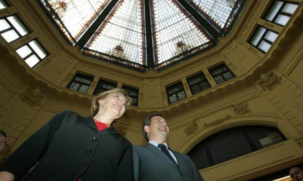 Vesna Pusić i Karl Erjavec